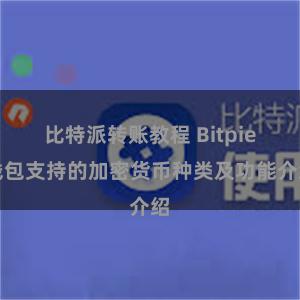 比特派转账教程 Bitpie钱包支持的加密货币种类及功能介绍