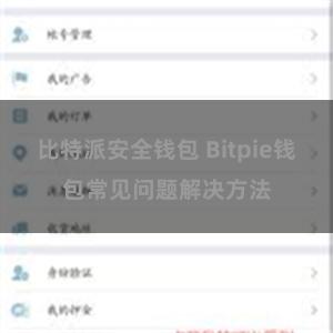 比特派安全钱包 Bitpie钱包常见问题解决方法