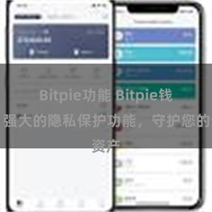 Bitpie功能 Bitpie钱包：强大的隐私保护功能，守护您的资产