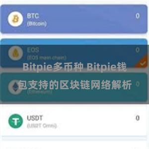 Bitpie多币种 Bitpie钱包支持的区块链网络解析