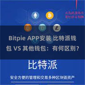 Bitpie APP安装 比特派钱包 VS 其他钱包：有何区别？