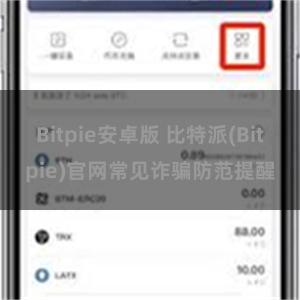 Bitpie安卓版 比特派(Bitpie)官网常见诈骗防范提醒