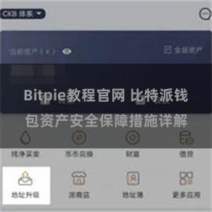 Bitpie教程官网 比特派钱包资产安全保障措施详解