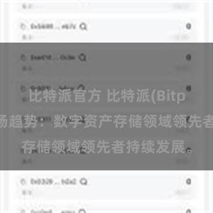 比特派官方 比特派(Bitpie)钱包市场趋势：数字资产存储领域领先者持续发展。