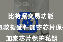 比特派交易功能  该钱包救援硬件加密芯片保护私钥