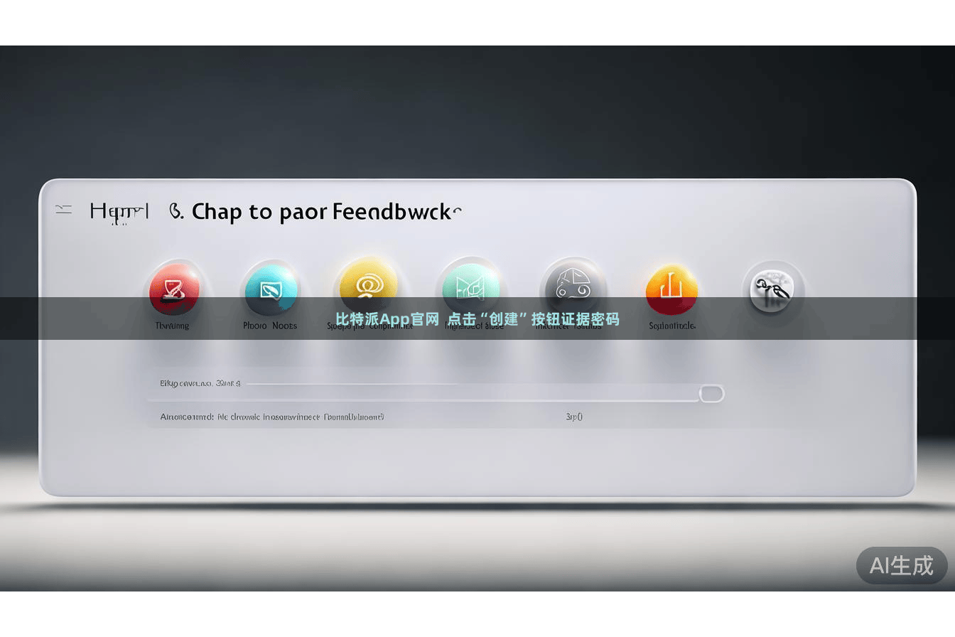 比特派App官网  点击“创建”按钮证据密码